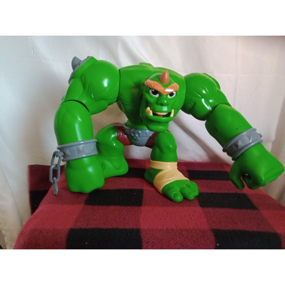 2012 Fisher-Price Mattel Imaginext Eagle Talon Castle Ogre Green Tested